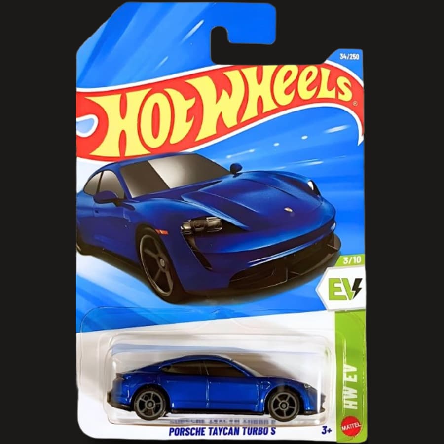 Porsche Taycan Turbo S (Xanh)