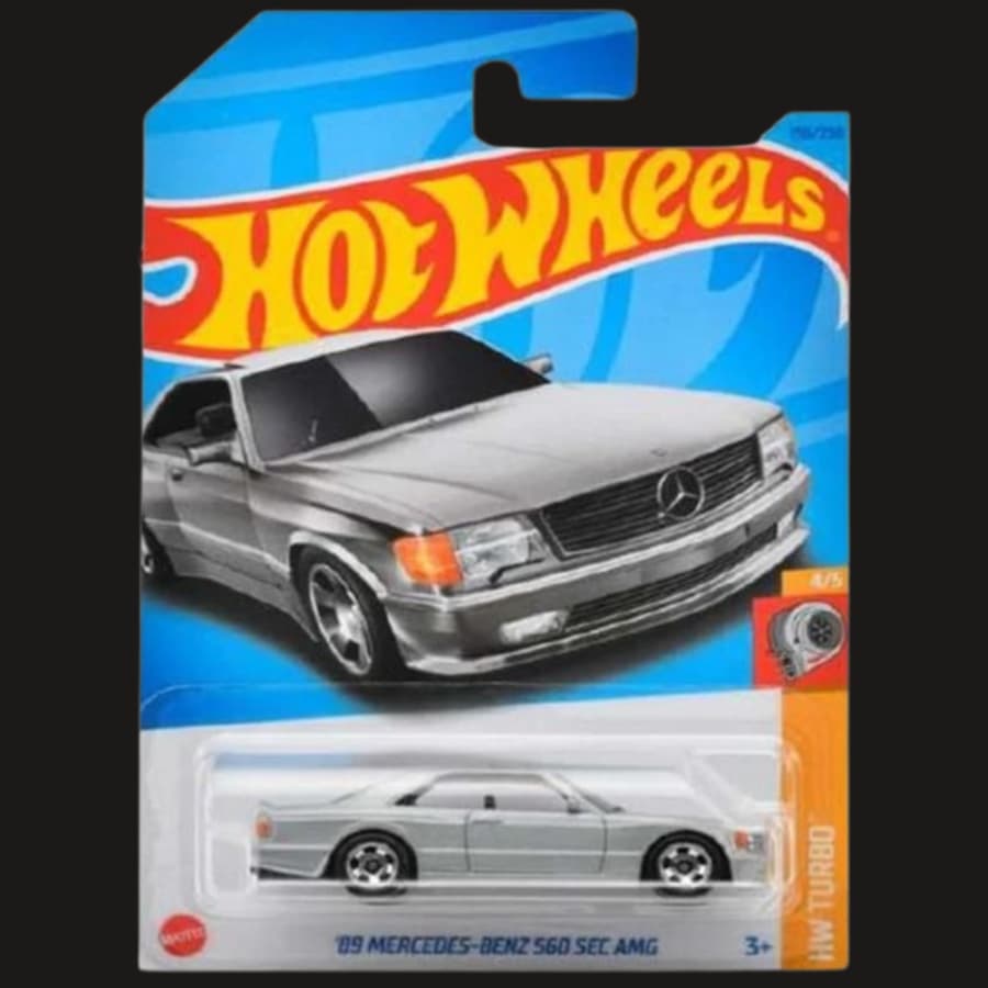 '89 Mercedes-Benz 560 SEC AMG (Xám/Card cong góc)