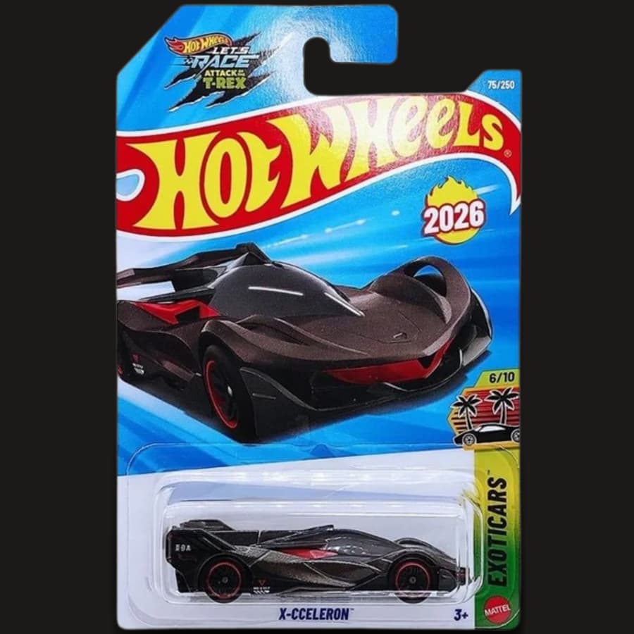 X-Cceleron – HW Exoticars 2026 (bản Metalflake Gray)
